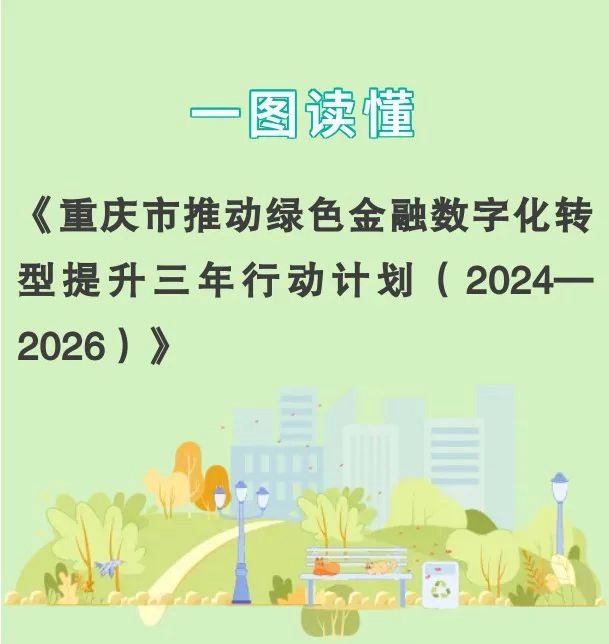 数字赋能绿色金融 重庆三年行动计划绘制转型路线图